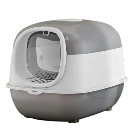 Covered Cat Litter Box - Enclosed Litter Tray for Cats