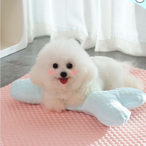 Breathable Cooling Pet Sleeping Mat | Non-Slip Dog & Cat Bed for Spring & Summer