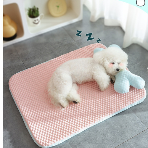 Breathable Cooling Pet Sleeping Mat | Non-Slip Dog & Cat Bed for Spring & Summer