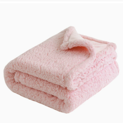 Ultra-Thick Sherpa & Flannel Pet Blanket | Soft Cozy Dog & Cat Blanket
