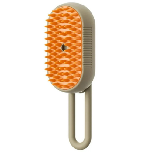 3-in-1 Steam Pet Grooming Brush - USB Rechargeable Cat & Dog Hair Removal Comb