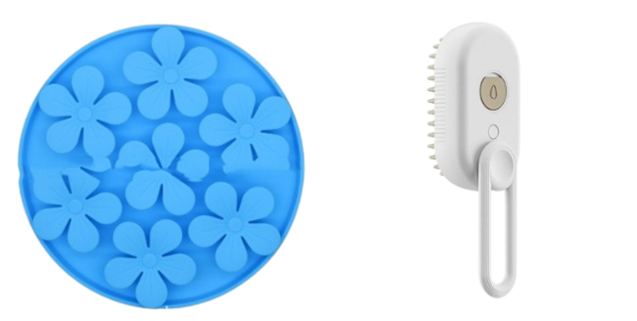 3-in-1 Steam Pet Grooming Brush - USB Rechargeable Cat & Dog Hair Removal Comb