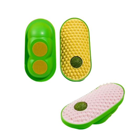 Cat Self-Service Scratching Toy | Interactive Grooming & Massage Brush for Indoor Cats