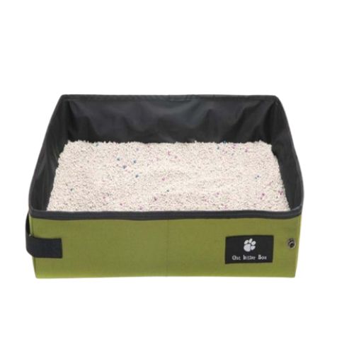 Portable Folding Cat Litter Box
